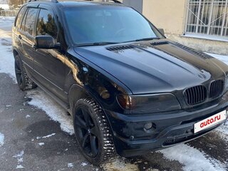 2000 BMW X5 3.0i I (E53), чёрный, 1150000 рублей, вид 2