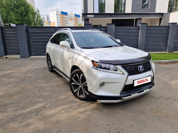 2012 Lexus RX 450h III Рестайлинг, белый, 2690000 рублей - вид 6