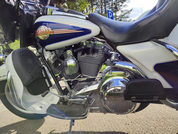2007 Harley-Davidson Electra Glide, белый, 679239 рублей - вид 6