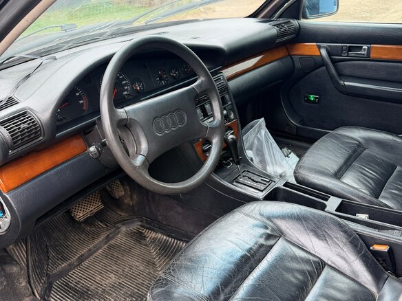 1992 Audi 100 IV (C4), красный, 140000 рублей - вид 4