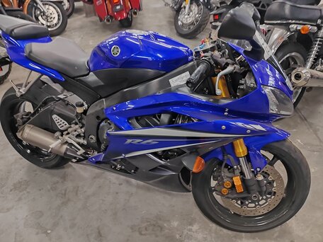 2007 Yamaha YZF-R6, синий, 750000 рублей, вид 2