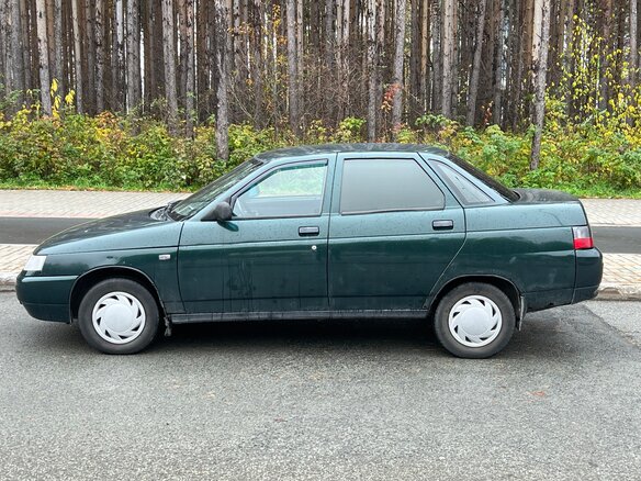 2003 Lada (ВАЗ) 2110, зелёный, 90000 рублей - вид 2