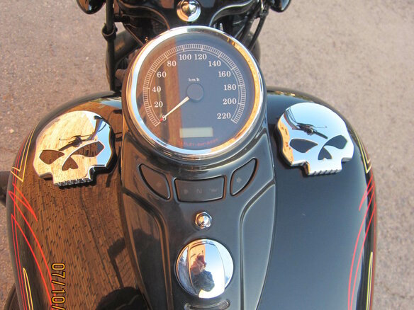 2010 Harley-Davidson Cross Bones, чёрный, 1320000 рублей - вид 32