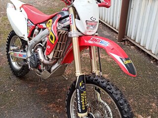 2009 Honda CRF 450X, пурпурный, 455000 рублей, вид 3