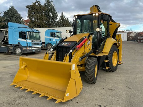 2023 Caterpillar 428, золотистый, 13800000 рублей, вид 1