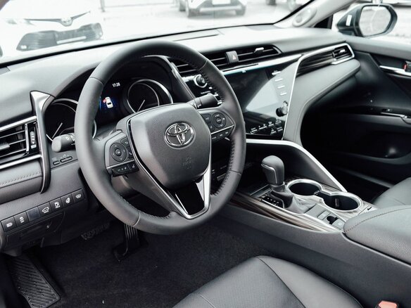 2020 Toyota Camry VIII (XV70), чёрный - вид 7