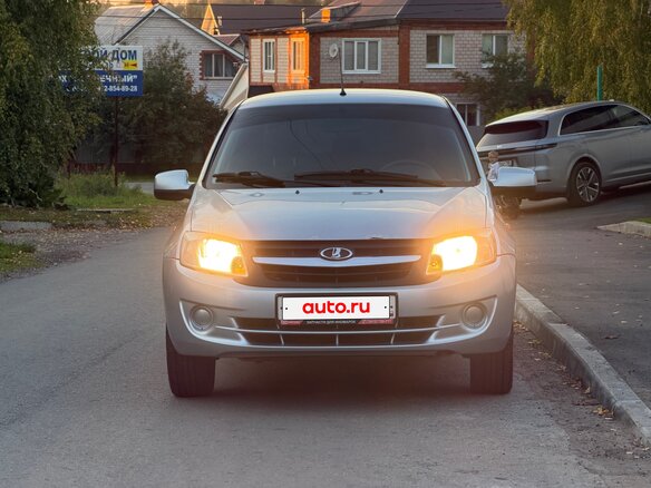 2012 Lada (ВАЗ) Granta I, голубой - вид 1