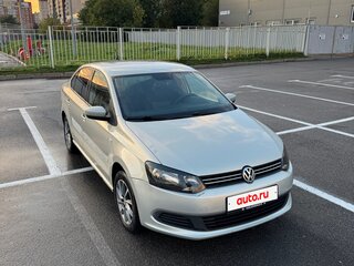 2013 Volkswagen Polo V, серебристый, 605000 рублей, вид 4