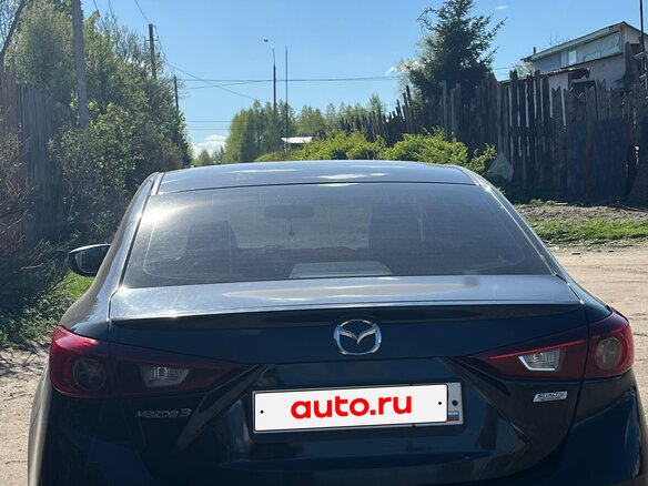 2015 Mazda 3 III (BM), чёрный, 1300000 рублей - вид 9