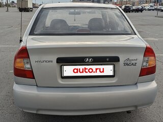 2008 Hyundai Accent ТагАЗ II, серебристый, 300000 рублей, вид 2