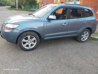 2006 Hyundai Santa Fe II, серебристый, 1050000 рублей, вид 4