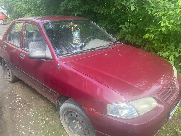 1998 Kia Avella, красный, 140000 рублей - вид 2