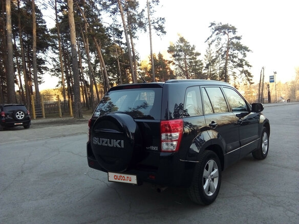 2011 Suzuki Grand Vitara II Рестайлинг, чёрный - вид 10