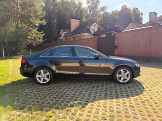 2013 Audi A4 IV (B8) Рестайлинг, чёрный, 1300000 рублей, вид 4