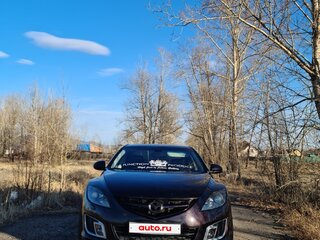 2008 Mazda 6 II (GH), фиолетовый, 900000 рублей, вид 2