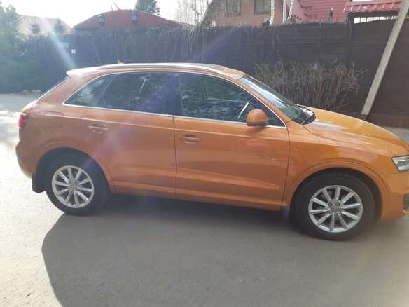 2012 Audi Q3 I (8U), оранжевый - вид 3