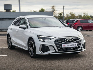 2021 Audi A3 Sportback 35 TFSI IV (8Y), белый, 2798000 рублей, вид 3