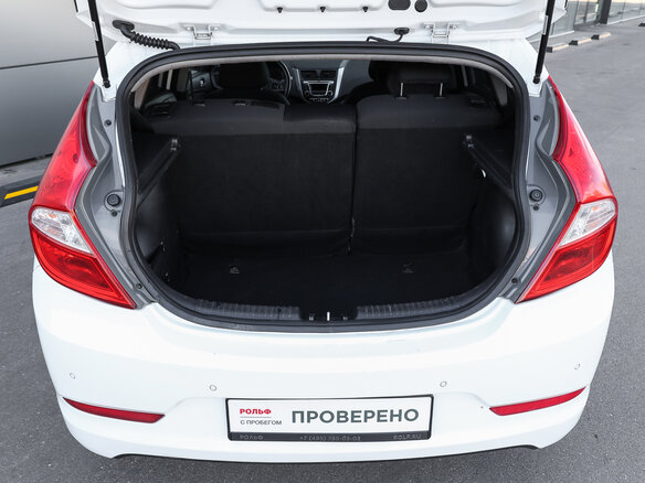 2015 Hyundai Solaris I Рестайлинг, белый - вид 8