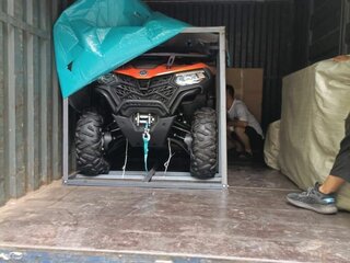 2024 CFMoto CFORCE 400L EPS, оранжевый, 685000 рублей, вид 2