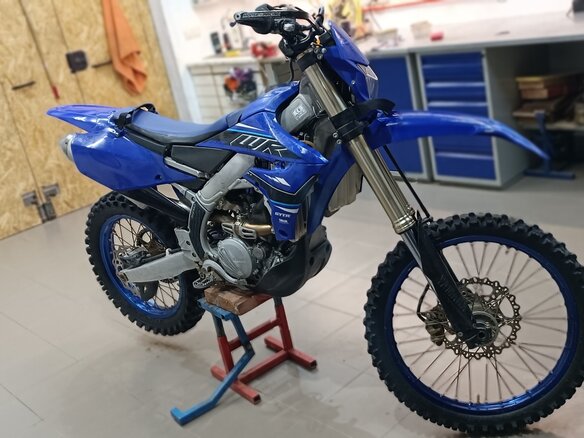 2021 Yamaha WR250F, синий - вид 6
