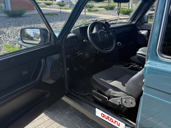 2002 Lada (ВАЗ) 2121 (4x4) I Рестайлинг, синий, 430000 рублей - вид 11