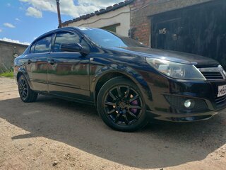 2008 Opel Astra H Рестайлинг, чёрный, 440000 рублей, вид 1