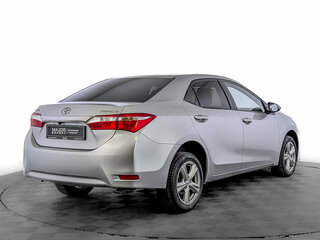 2014 Toyota Corolla XI (E160, E170, E180), серебристый, 1230000 рублей, вид 5