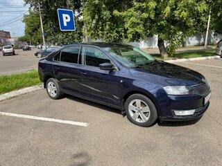 2015 Skoda Rapid I, синий, 819999 рублей, вид 1