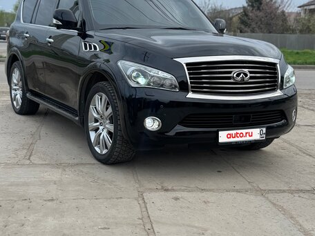 2011 Infiniti QX56 II, чёрный, 2600000 рублей, вид 2