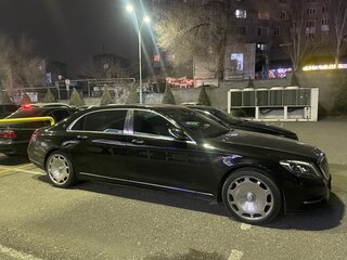 2015 Mercedes-Benz Maybach S-Класс 500 I (X222), чёрный, 5450000 рублей, вид 3