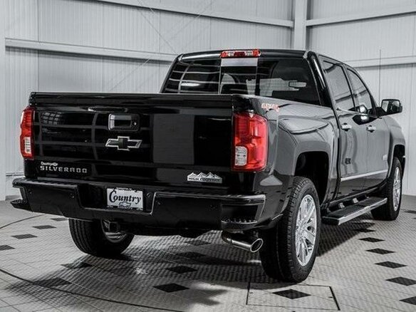 2016 Chevrolet Silverado Double Cab III (K2XX) Рестайлинг, чёрный - вид 4