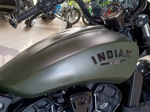 2022 Indian Scout, зелёный, 1040000 рублей - вид 10