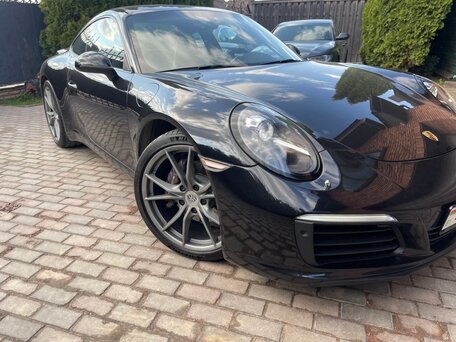 2017 Porsche 911 Carrera VII (991) Рестайлинг, чёрный, 8800000 рублей, вид 2