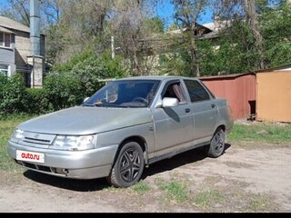 2002 Lada (ВАЗ) 2110, серебристый, 130000 рублей, вид 4