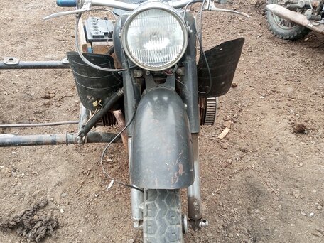 1966 AJS Model 18, чёрный, 100000 рублей, вид 1