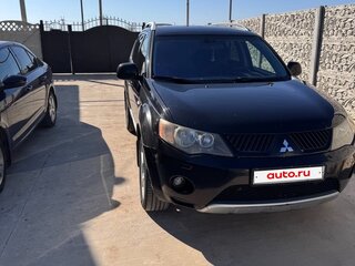 2007 Mitsubishi Outlander II, чёрный, 1200000 рублей, вид 2