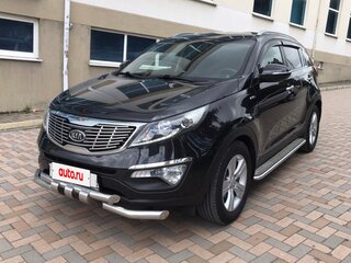 2012 Kia Sportage III, чёрный, 1400000 рублей, вид 2