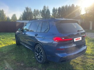 2019 BMW X7 40i I (G07), синий, 7000000 рублей, вид 3