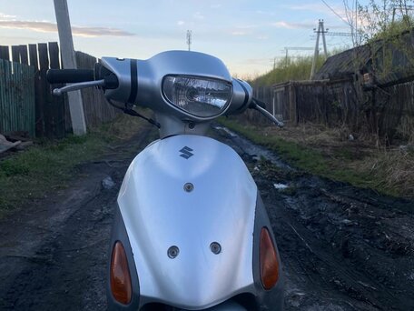 2013 Suzuki Lets 4, серебристый, 22000 рублей, вид 1