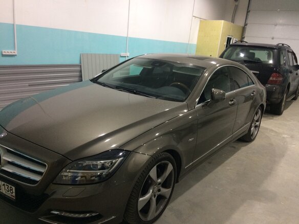 2011 Mercedes-Benz CLS 350 II (C218), серый, 2500000 рублей