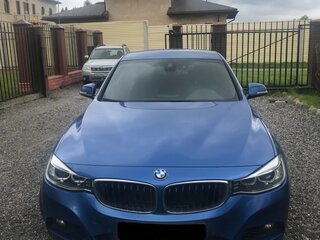 2014 BMW 3 серии Gran Turismo 320d xDrive VI (F3x), синий, 2700000 рублей, вид 3