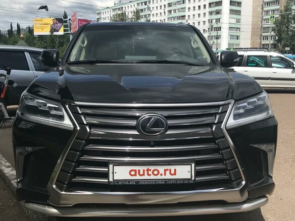 2018 Lexus LX 570 III Рестайлинг 2, чёрный, 12500000 рублей - вид 6
