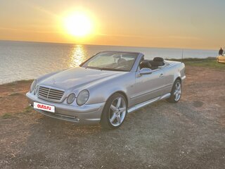 1999 Mercedes-Benz CLK-Класс 230 I (W208), серебристый, 710000 рублей, вид 2
