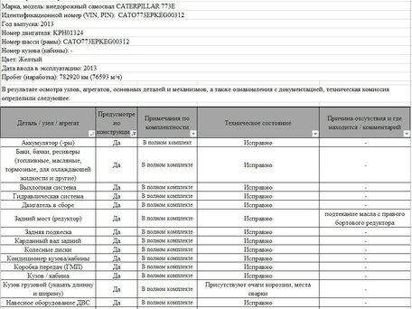 2013 Caterpillar 773, жёлтый, 26500000 рублей, вид 2