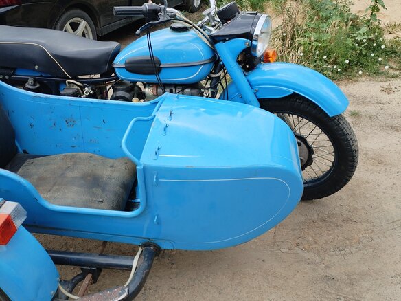 1988 Урал ИМЗ-8.103, синий, 180000 рублей - вид 6