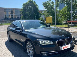 2014 BMW 7 серии Long 740Li xDrive V (F01/F02/F04) Рестайлинг, чёрный, 1800000 рублей, вид 1