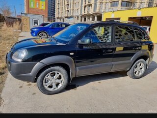 2008 Hyundai Tucson I, зелёный, 850000 рублей, вид 5