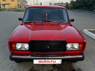 1991 Lada (ВАЗ) 2107, красный, 270000 рублей, вид 2