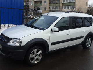 2018 Lada (ВАЗ) Largus Cross I, белый, 950000 рублей, вид 1