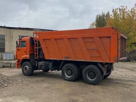 2013 КамАЗ 6520, оранжевый, 1500000 рублей, вид 4
